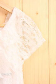 日韩潮蕾丝荷叶领牛仔连衣裙 顶级批发渠道与服装批发秘诀全面揭秘